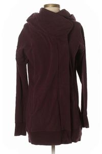 LN Lululemon Burgundy Hooded Jacket